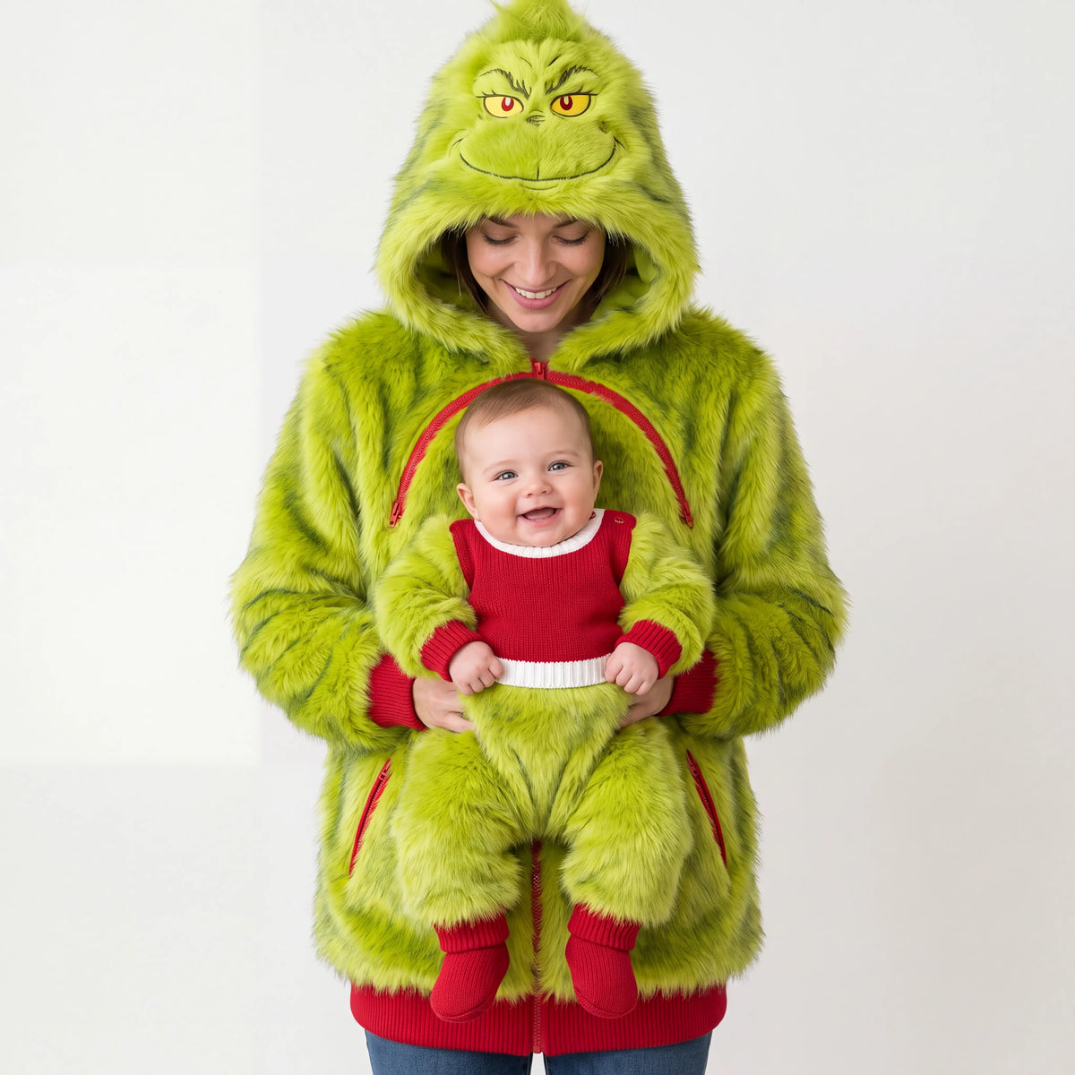 My Grouch Pouch baby carrier hoodie